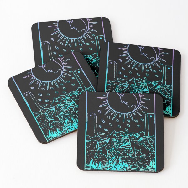 Item preview, The Moon Tarot Card Rider Waite Witchy designed and sold by JaydanshiTka.