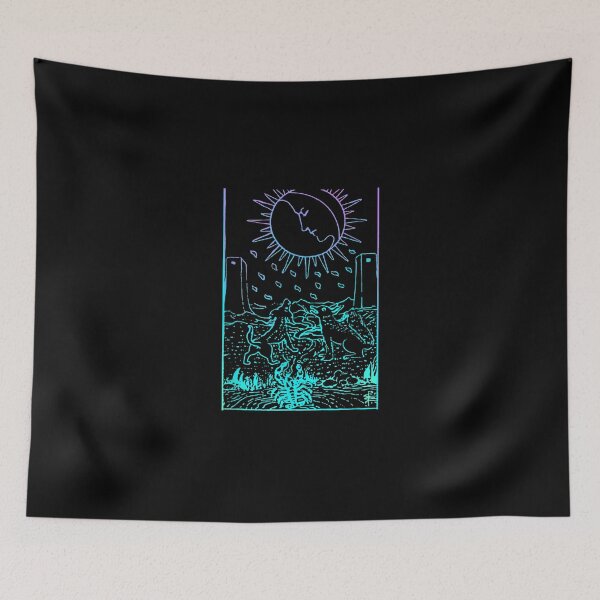 Item preview, The Moon Tarot Card Rider Waite Witchy designed and sold by JaydanshiTka.