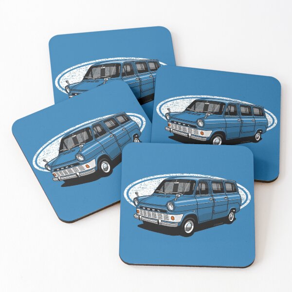 Item preview, The iconic MK1 van with white background designed and sold by designjaag.