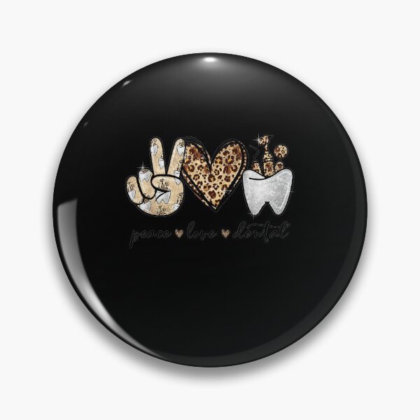 Artikelvorschau, Peace Love Dental Leopard Heart th Netter Zahnarzt entworfen und verkauft von JaydanshiTka.