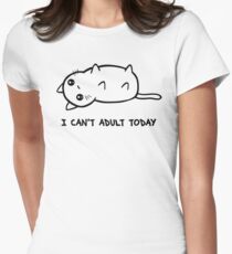 I Just Cannot Women's Fitted T-Shirt