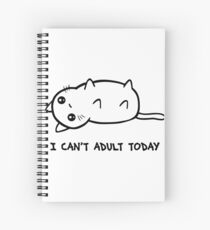 I Just Cannot Spiral Notebook