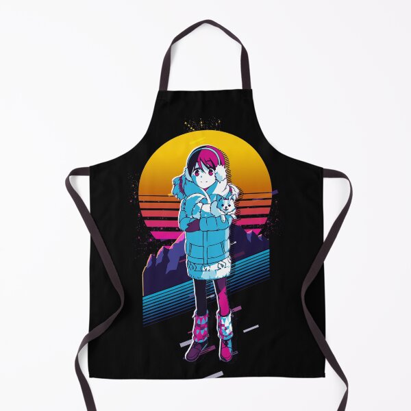 Item preview, Ena - Laid Back Camp *80s retro* designed and sold by MyRetroArt.