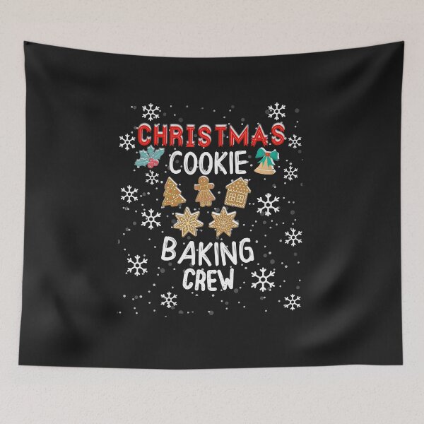 Item preview, Christmas Cookie Baking Crew Xmas Cookie Exchange Santa T-Shirt designed and sold by titikikitaka.