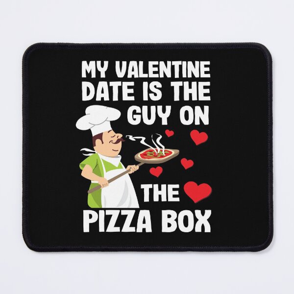 Item preview, Funny Pizza Box Guy Anti Valentine´s Day Gift designed and sold by Stronzi.