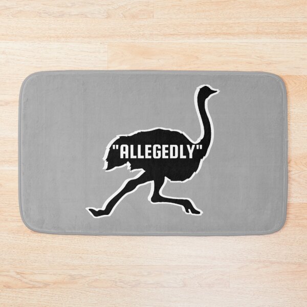Item preview, Allegedly Ostrich (black print) designed and sold by DesignsByRisa.