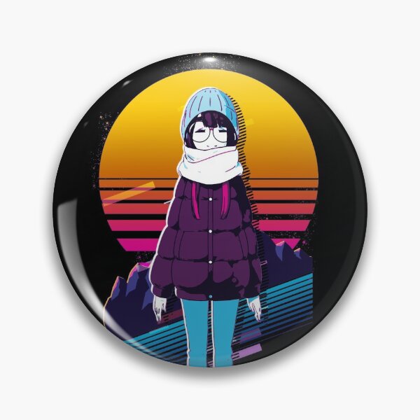 Item preview, Minami - Laid Back Camp *80s retro* designed and sold by MyRetroArt.