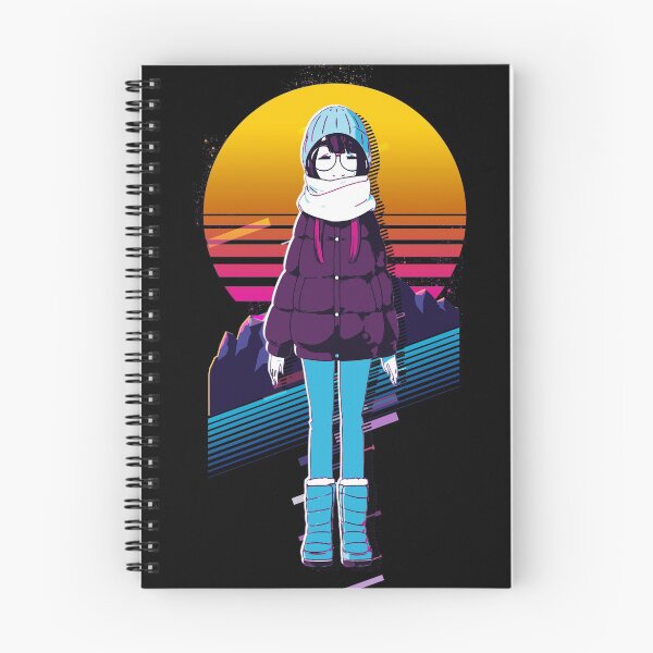 Item preview, Minami - Laid Back Camp *80s retro* designed and sold by MyRetroArt.