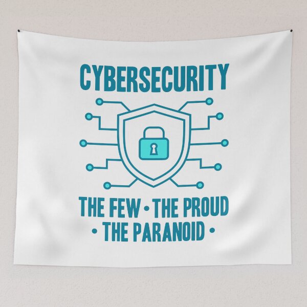 Item preview, Cybersecurity The Few The Proud The Paranoid designed and sold by TashaVector.