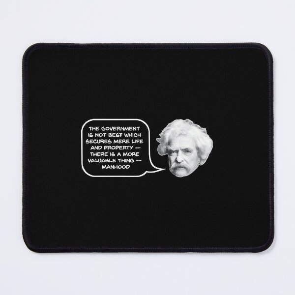 Item preview, Mark Twain on Manhood  designed and sold by buixuanlan.