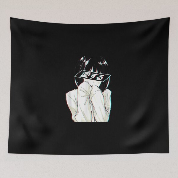 Item preview, Sad Anime Girl Trashy Waifu Clothing Anime Girl designed and sold by KeeganshiAon.