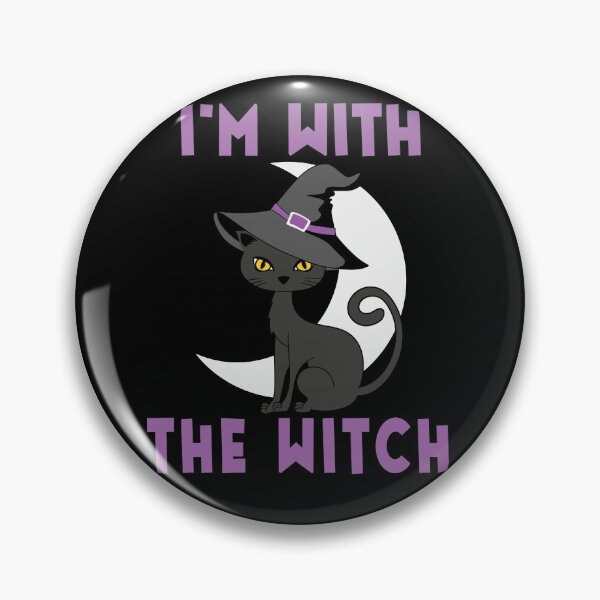 Item preview, I'm With The Witch Halloween Couple designed and sold by Fabvity.