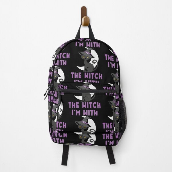 Item preview, I'm With The Witch Halloween Couple designed and sold by Fabvity.