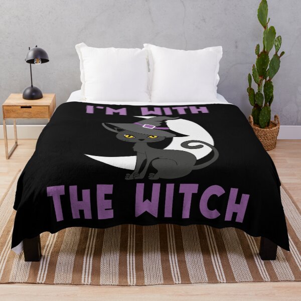 Item preview, I'm With The Witch Halloween Couple designed and sold by Fabvity.