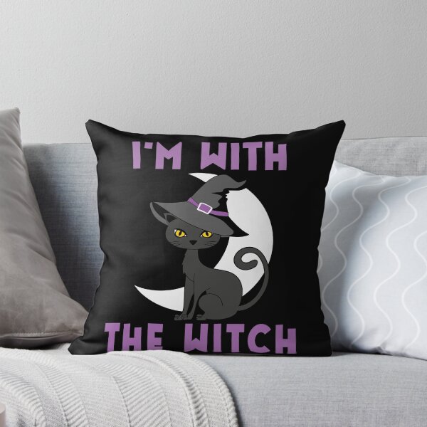 Item preview, I'm With The Witch Halloween Couple designed and sold by Fabvity.