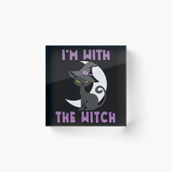 Item preview, I'm With The Witch Halloween Couple designed and sold by Fabvity.