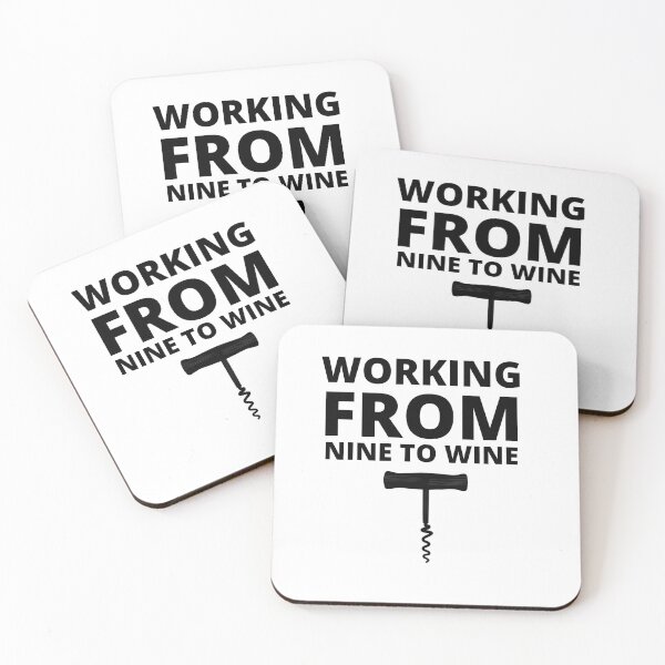 Item preview, Working from 9 to wine designed and sold by Tee-Star.