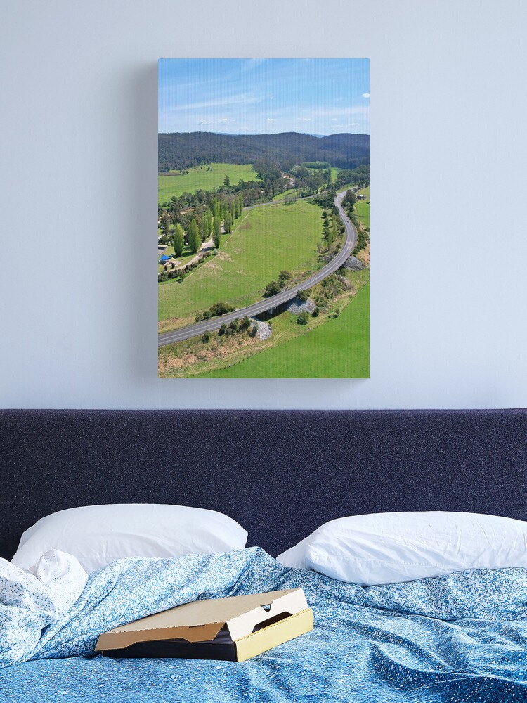 Thumbnail 2 of 3, Canvas Print, Genoa Mallacoota Turnoff 6 of 8 North West designed and sold by colindixon.