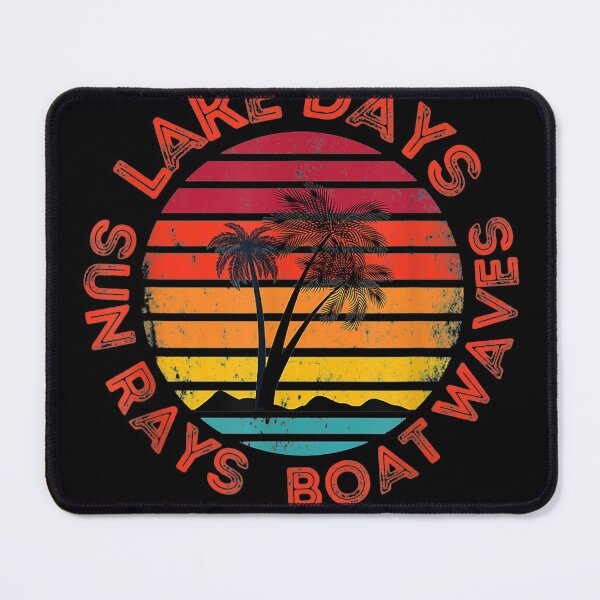 Item preview, Lake Daysun Rays and Boat Waves atunset designed and sold by MiloszshiZse.