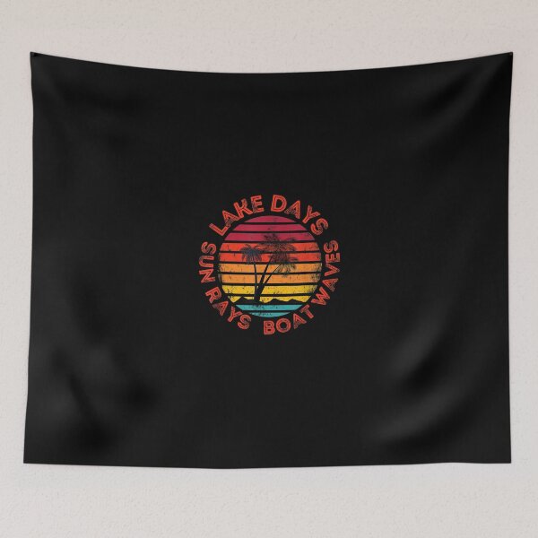 Item preview, Lake Daysun Rays and Boat Waves atunset designed and sold by MiloszshiZse.