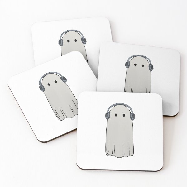 Item preview, Ghost with Headphones designed and sold by SupergirlK2.