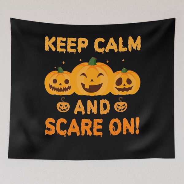 Item preview, Funny Halloween Pumpkin Keep Calm And Scare On designed and sold by Fabvity.