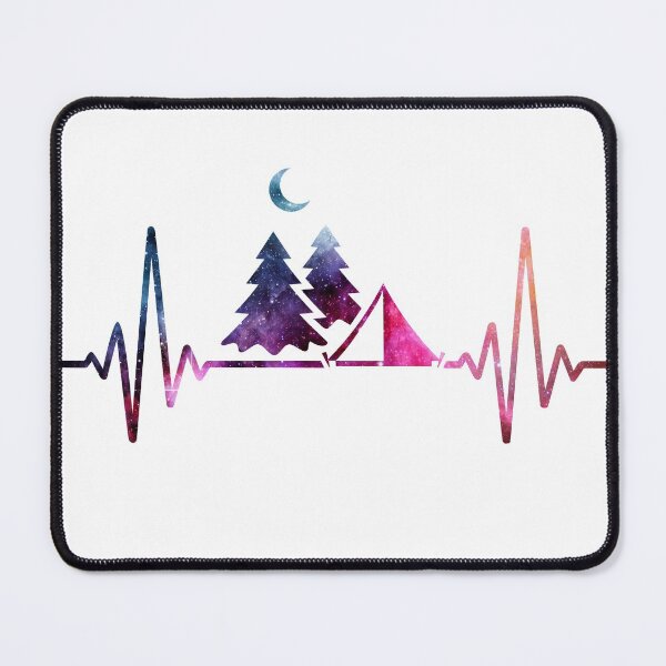 Item preview, Camping Heartbeat galaxy designed and sold by tuyetnhung98.