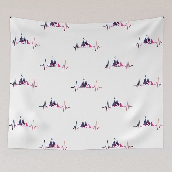 Item preview, Camping Heartbeat galaxy designed and sold by tuyetnhung98.