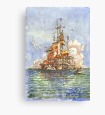 La Citta' Galleggiante Canvas Print