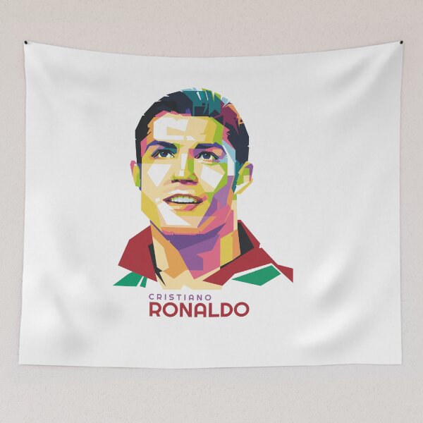 Aperçu de l'œuvre Cristiano Ronaldo créée et vendue par EQE-Design.