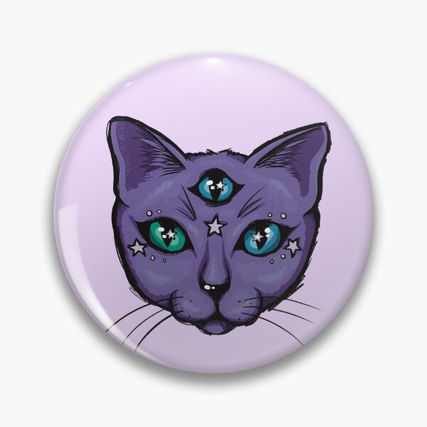 Item preview, Three-Eyed Cat designed and sold by jar-of-flies.