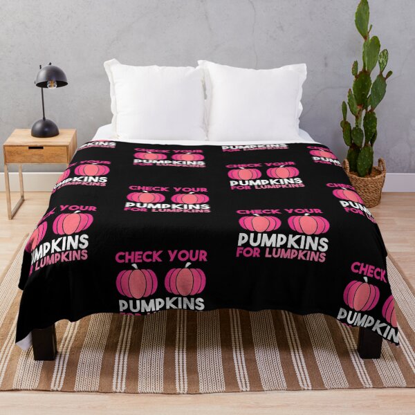 Item preview, Womens Check Your Pumpkins Breast Cancer Awareness Pink in October designed and sold by michaelart18.