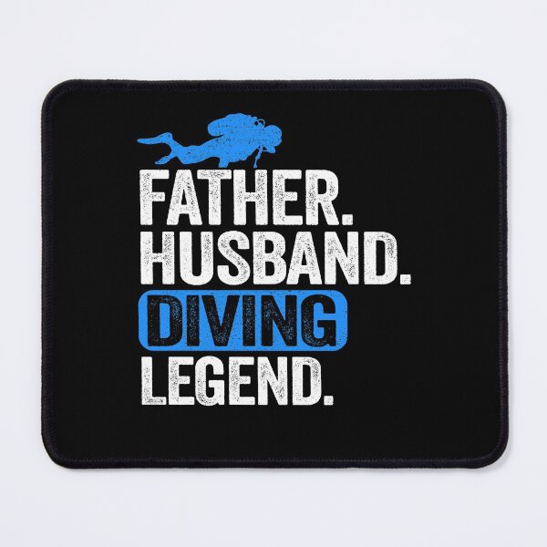 Item preview, Scuba Diving Dad Gift Father Husband Diving Legend designed and sold by Stronzi.