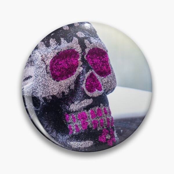 SUGAR SKULLS button set day of the dead dia de los muertos punk pin badge emo 