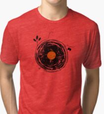 Enchanting Vinyl Records Vintage Tri-blend T-Shirt