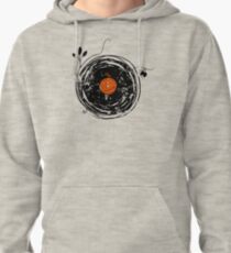 Enchanting Vinyl Records Vintage Pullover Hoodie