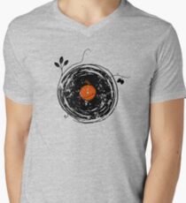 Enchanting Vinyl Records Vintage Men's V-Neck T-Shirt