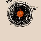 Enchanting Vinyl Records Vintage by Denis Marsili