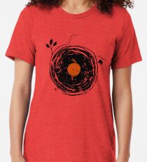 Enchanting Vinyl Records Vintage Tri-blend T-Shirt