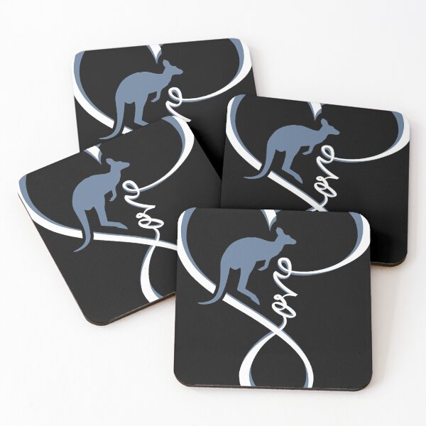 Item preview, Love kangaroo Heart designed and sold by thanhmaidesign.