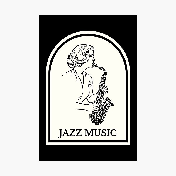 Item preview, Jazz Music  designed and sold by DoubleDoubleInc.