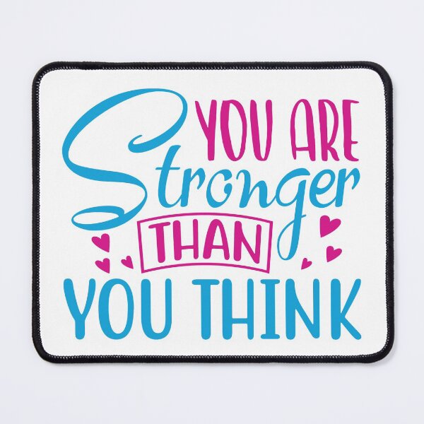 Item preview, You Are Stronger Than You Think designed and sold by SuperCutsTshirt.