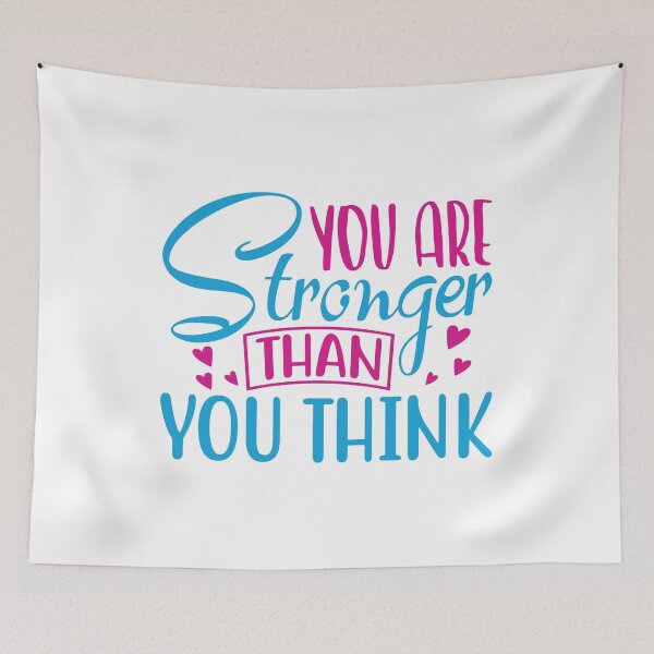 Item preview, You Are Stronger Than You Think designed and sold by SuperCutsTshirt.