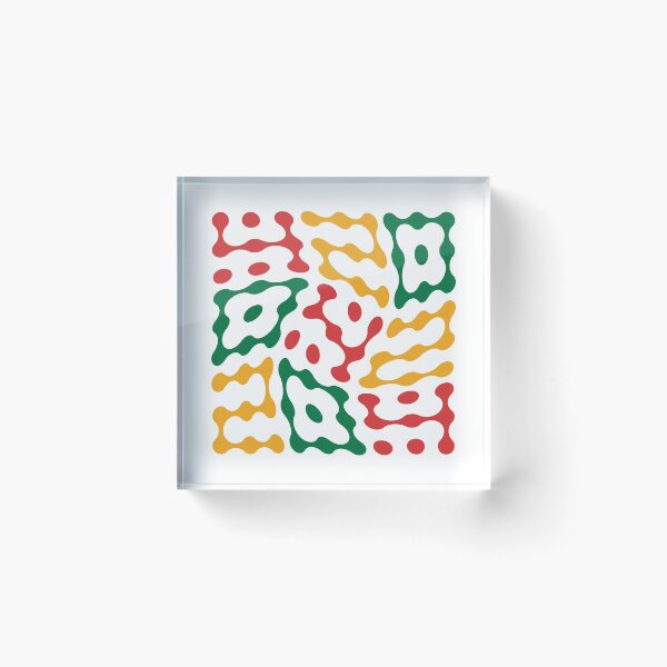 Item preview, Twisted 420 Metaballs Typography (Rasta Colours) designed and sold by John Uttley.