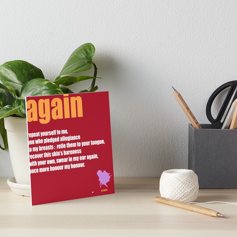 Item preview, Art Board Print designed and sold by MCANTO.