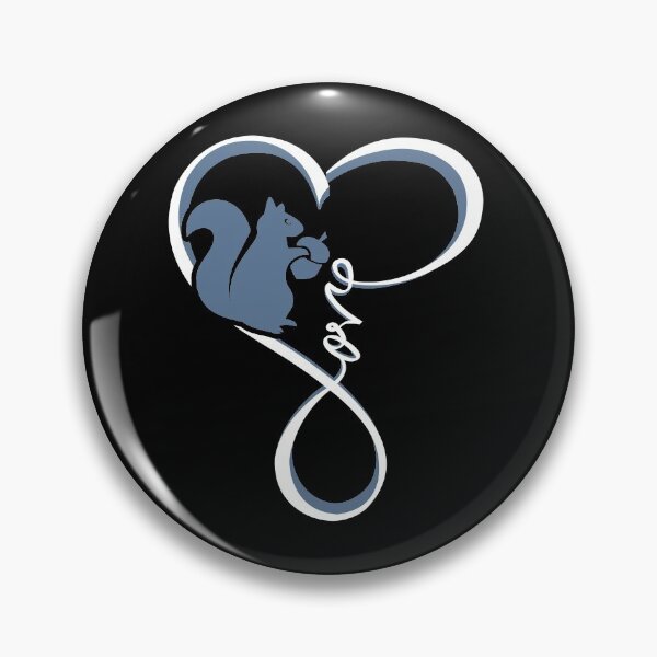 Item preview, Love Squirrel Heart designed and sold by thanhmaidesign.