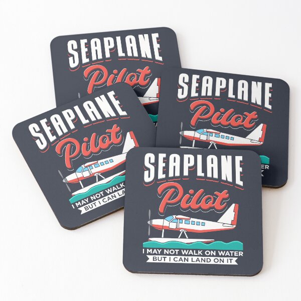 Item preview, Seaplane Pilot I Can Land on Water designed and sold by Bricke.