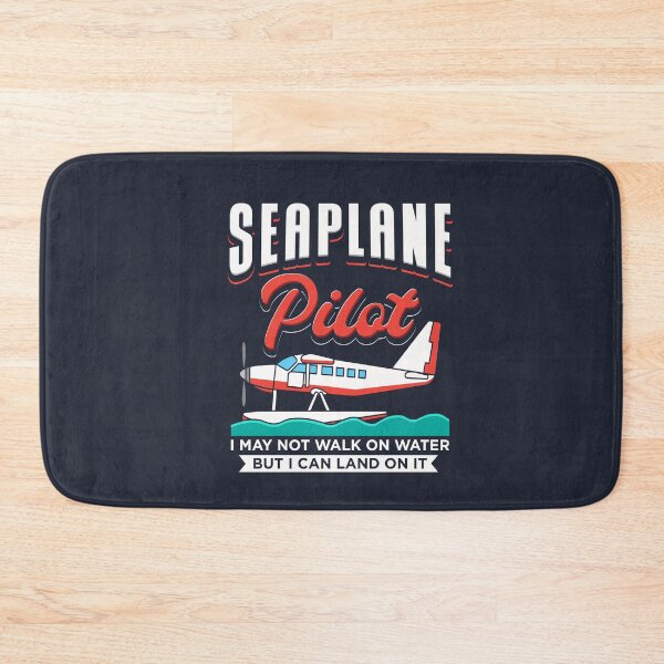 Item preview, Seaplane Pilot I Can Land on Water designed and sold by Bricke.