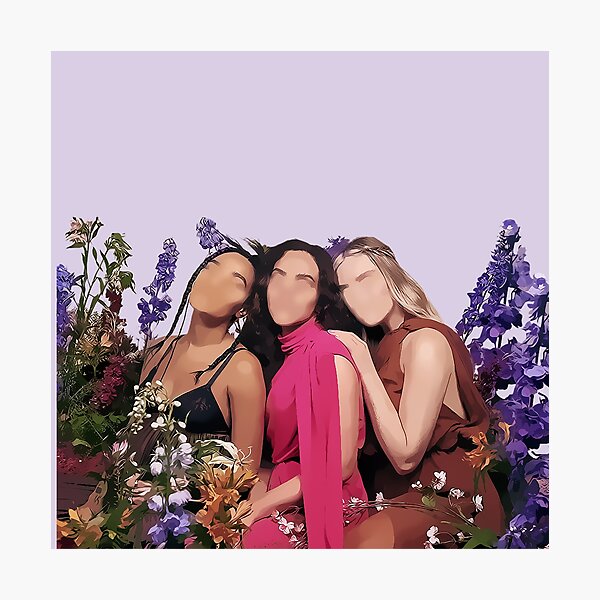 Item preview,  LITTLE MIX - BETWEEN US (lilac version) designed and sold by wasabigraphic.