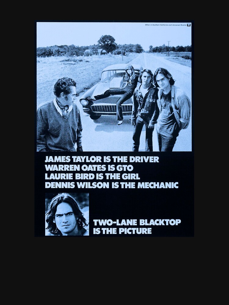 two lane blacktop shirt